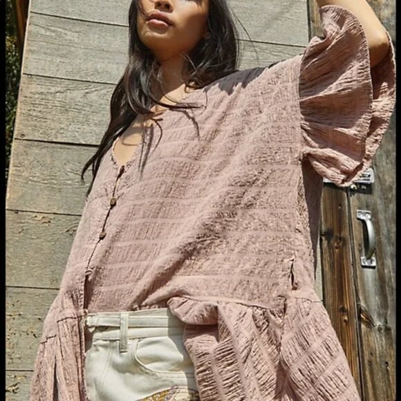 Free People Kaylani Tunic Dress S - Picture 1 of 16
